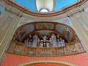 Varhany v bazilice Nanebevzetí Panny Marie na Hostýně. 