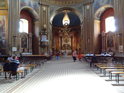 Vnitřek baziliky Nanebevzetí Panny Marie na Hostýně. 