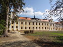 Bývalé hospodářské objekty velehradského kláštera na jeho jižní straně.
